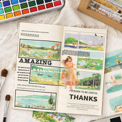 Block de stickers pet seasons-20 hojas