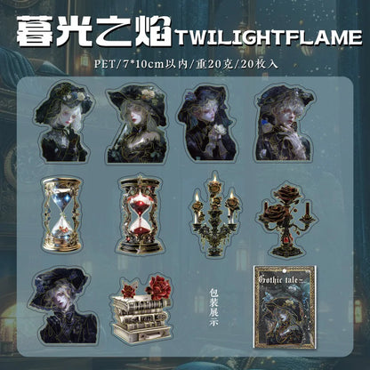 Stickers gothic tale-20 pzas