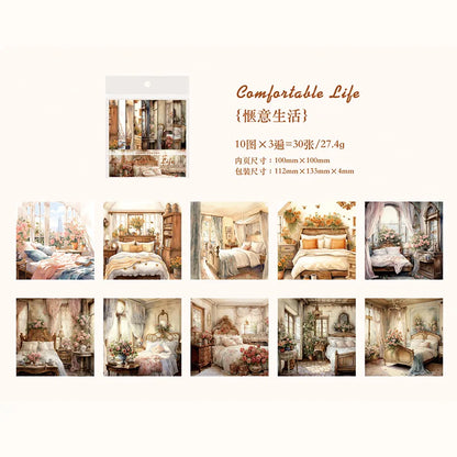 Papel life's little corners-30 hojas