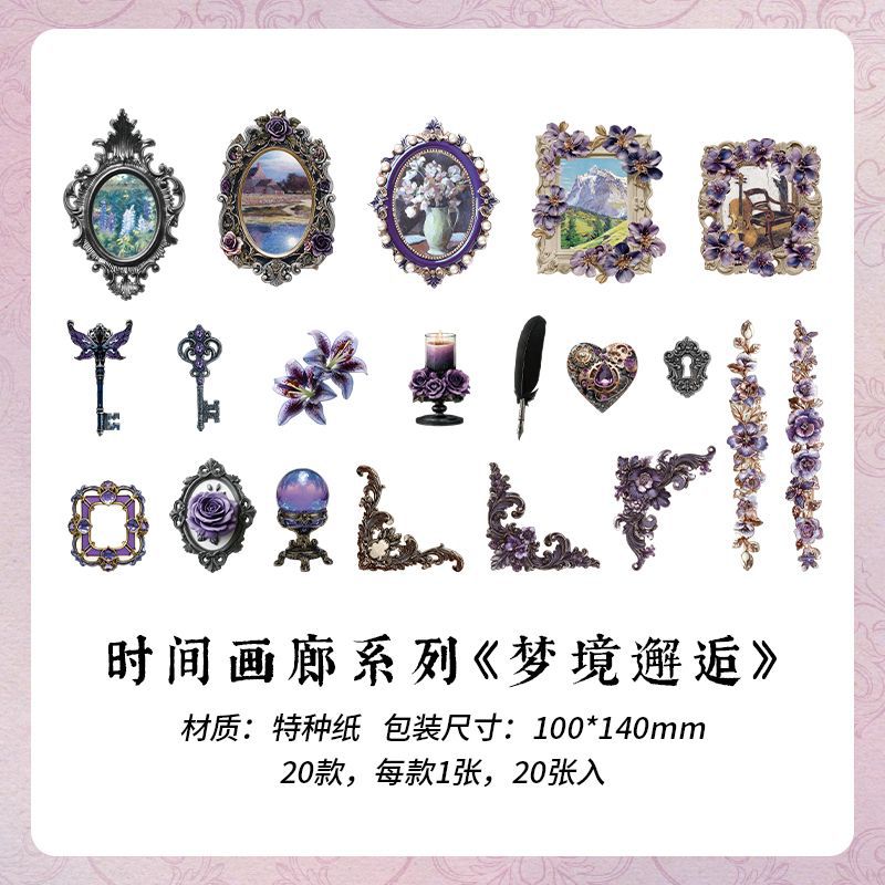 Stickers chronicles of time-20 pzas