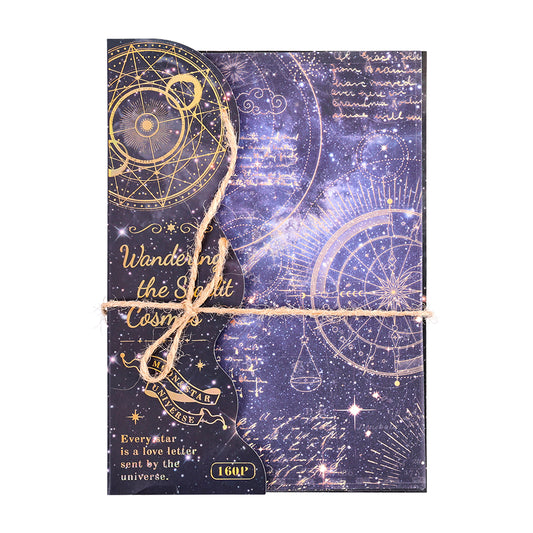 Set de papeles A5 universo-160 pzas