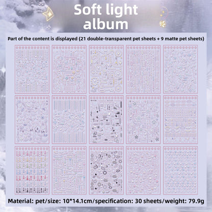 Block de stickers Light chaser-30 hojas