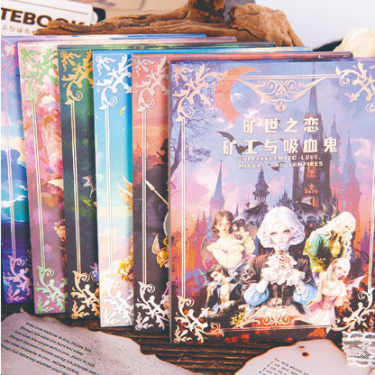 Libro de stickers fantasy-50 pzas