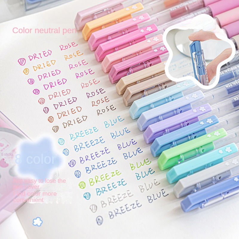 Set de lapiceros Rosy Posy-8 pzas