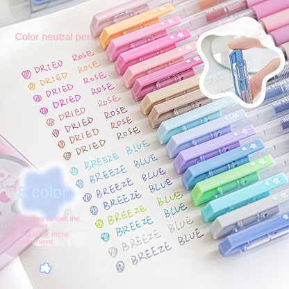 Set de lapiceros Rosy Posy-8 pzas