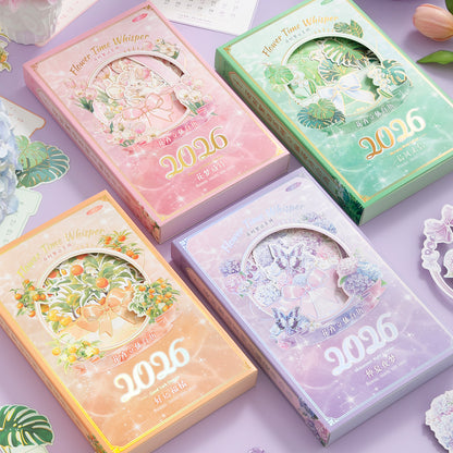 Calendario flowers 2026
