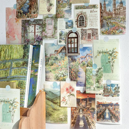 Set de papeleria retro collection-100 pzas