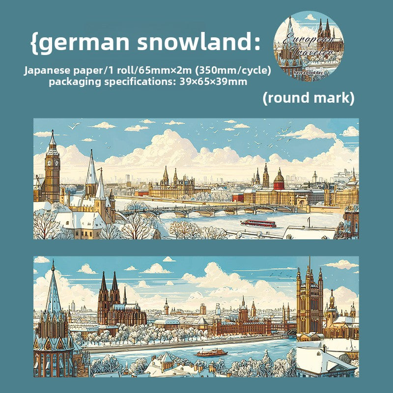 Washitape Europa-2 metros