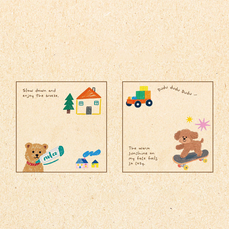 Notepad perros-60 pzas