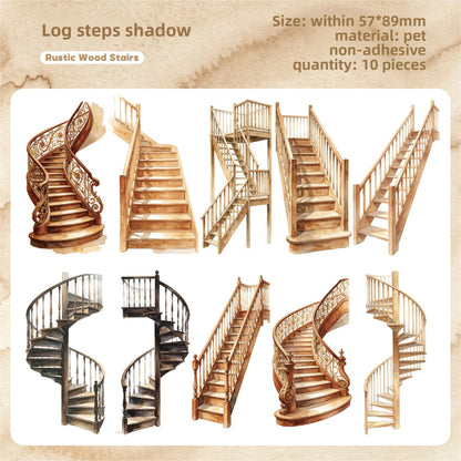Stickers escaleras-10 pzas