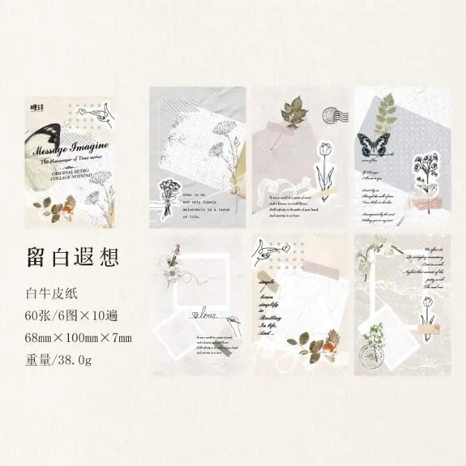Mini librito decopapel butterfly-60 hojas