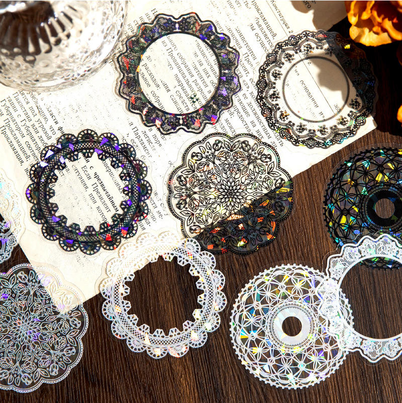 Stickers Jenny's lace-10 pzas