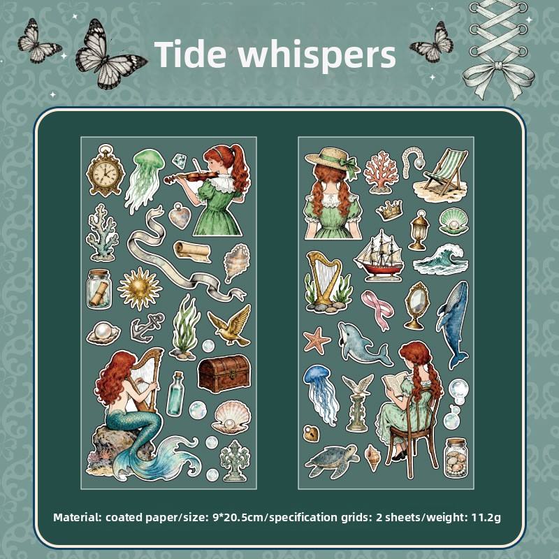 Set de stickers fantasy-2 planchas