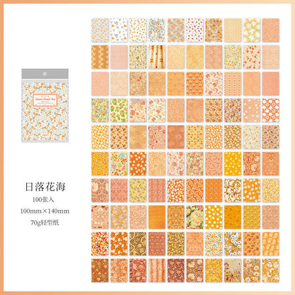 Libro A6 deco paper-100 hojas