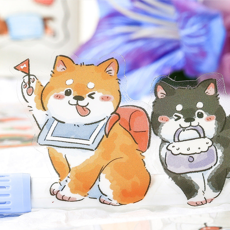 Stickers perritos-4 planchas