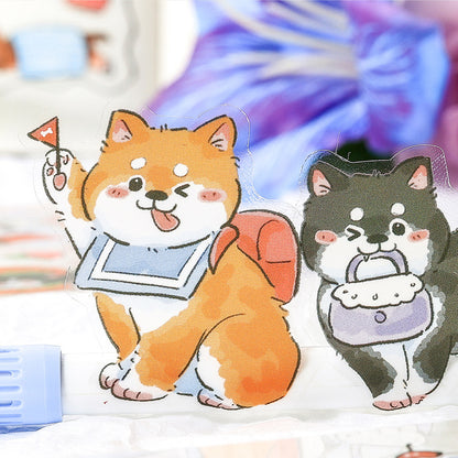 Stickers perritos-4 planchas