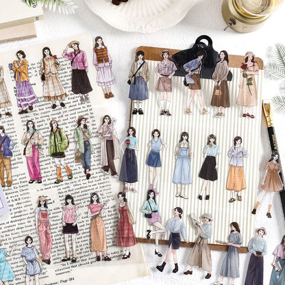 Libro de stickers girls-20 hojas