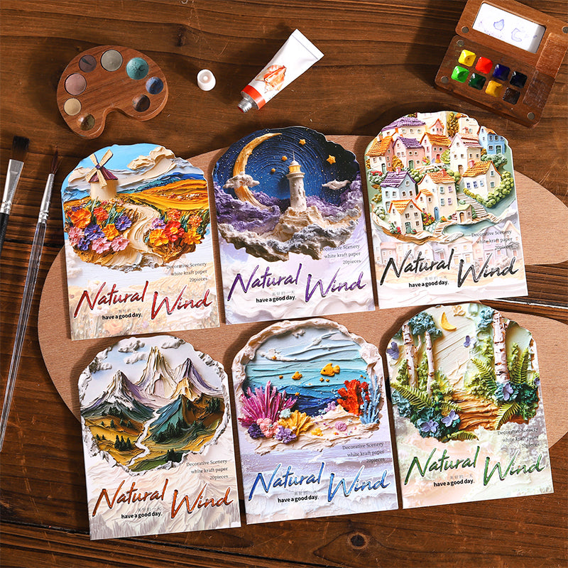 Stickers natural wind-20 pzas