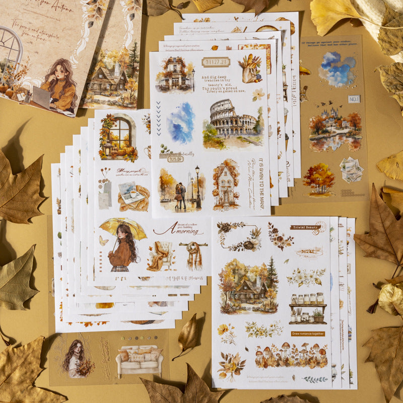 Block de  stickers Invitation from autumn-20 hojas