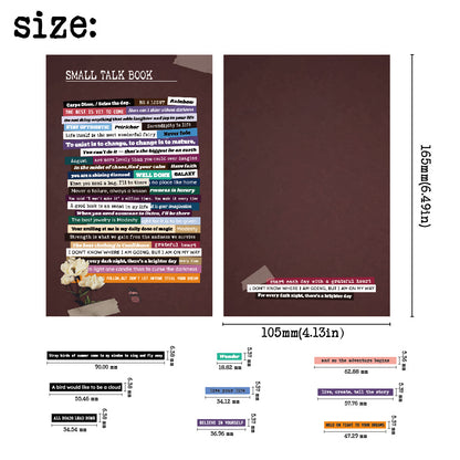 Libro de frases small talk book-60 páginas