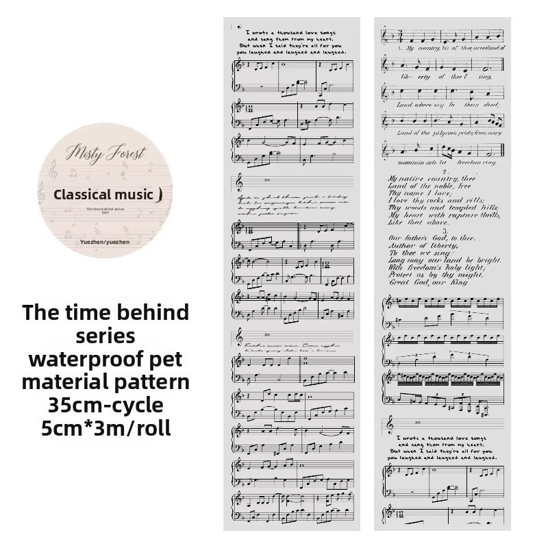 Washitape english letter-2 metros