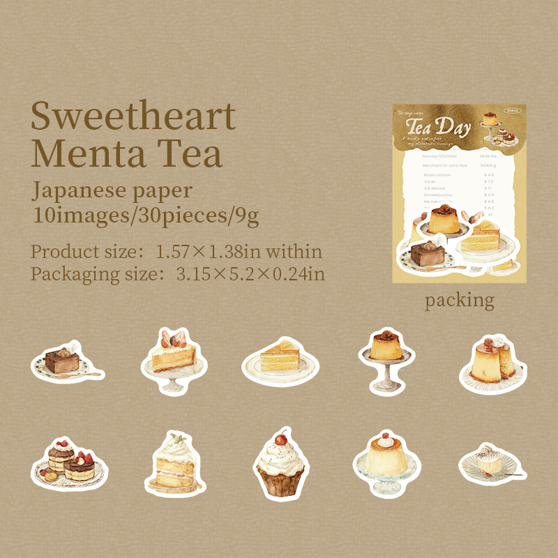 Stickers tea day-20 pzas