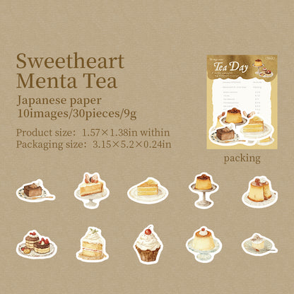 Stickers tea day-20 pzas