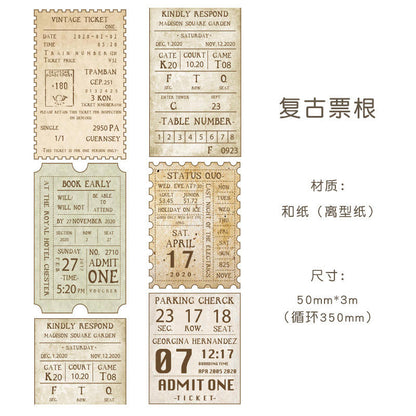 Washitape vintage zoomo-2 metros