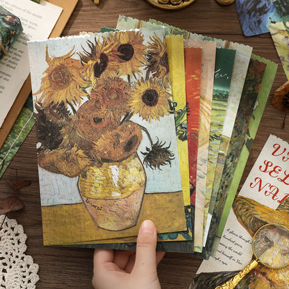 Block de stickers Van Gogh Impression-50 hojas