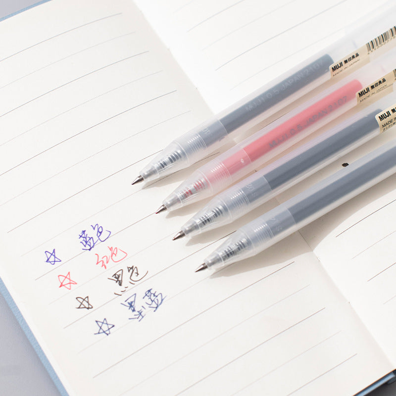 Lapicero tinta gel MUJI retractil 0.5 mm-1 pza