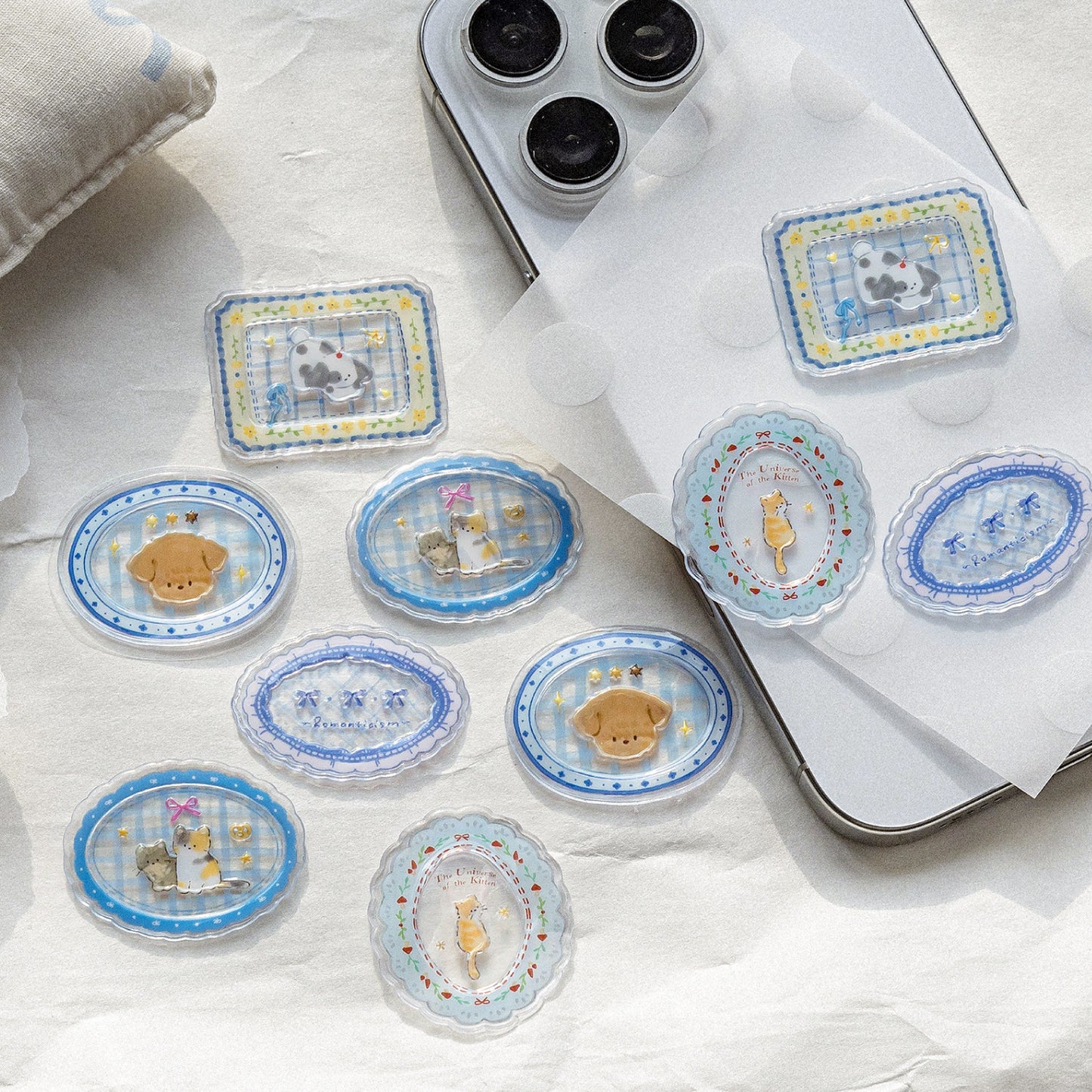 Stickers sellos de lacre 3D-10 pzas