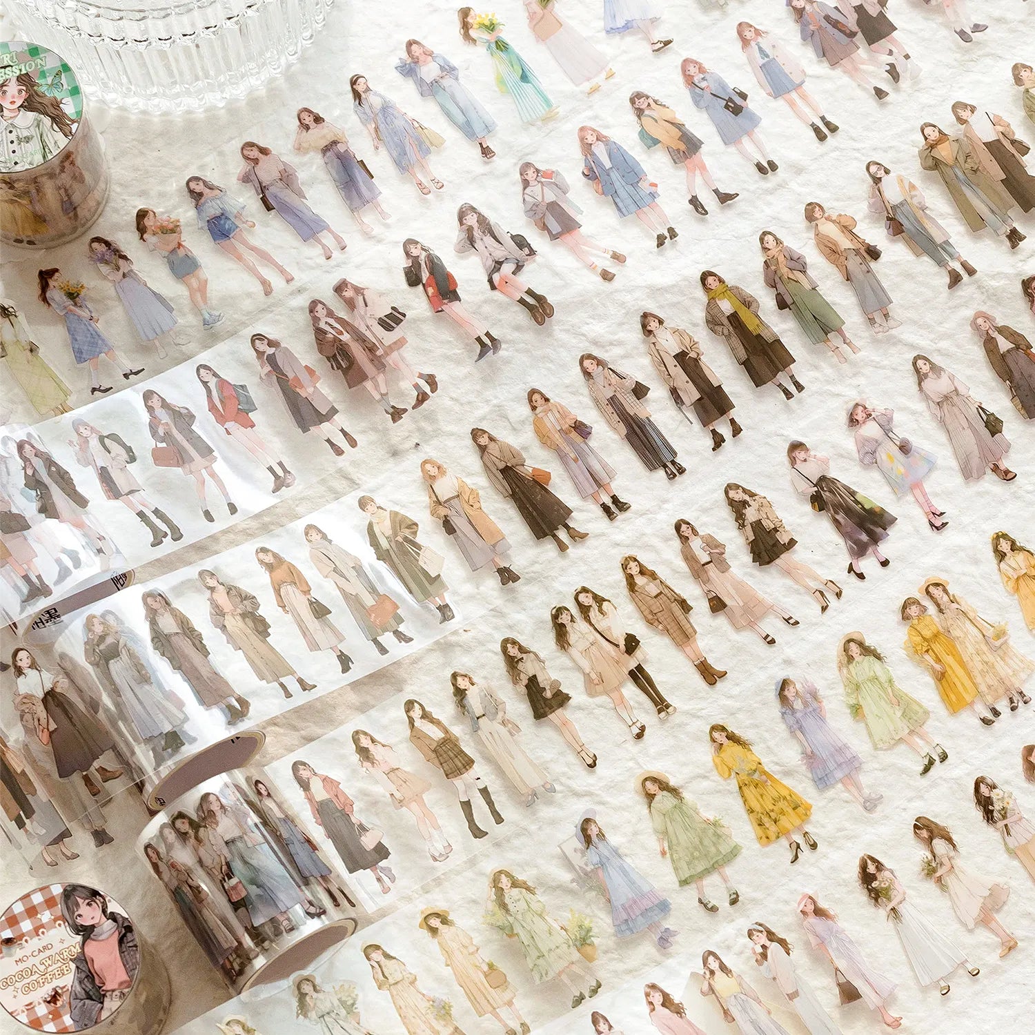 Stickers rolls daily life series – Me! Shop Papelería