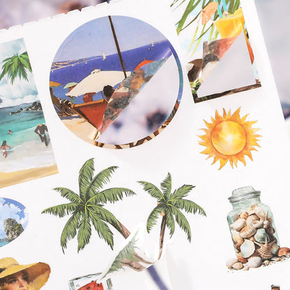 Block de stickers seaside bliss-50 hojas