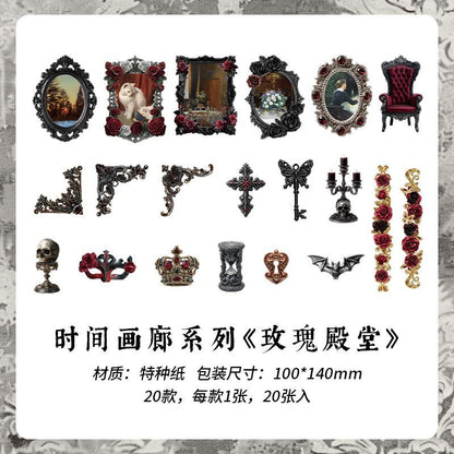 Stickers chronicles of time-20 pzas