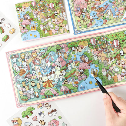 Set de escenario cute island