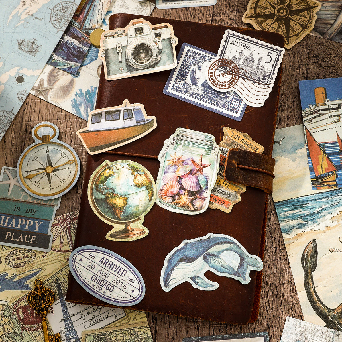 Set de papeles world-100 pzas