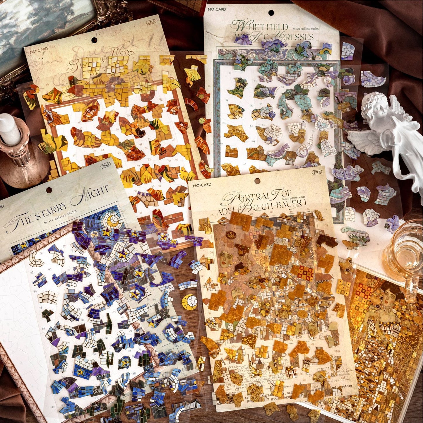 Set armable pinturas famosas-1 pza