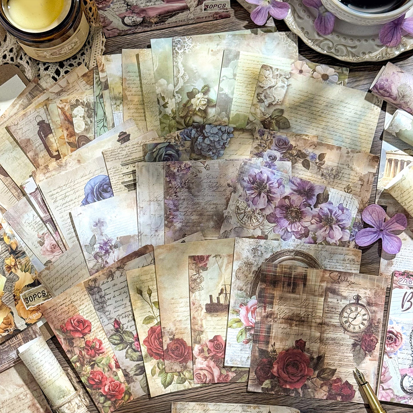 Block decopaper memories-30 pzas