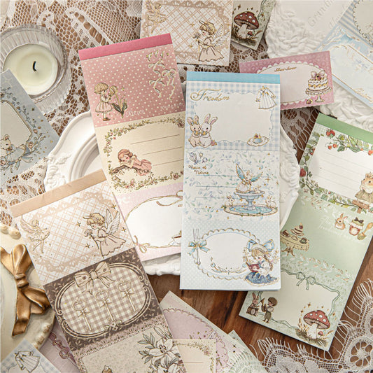 Notepads tea party-10 hojas