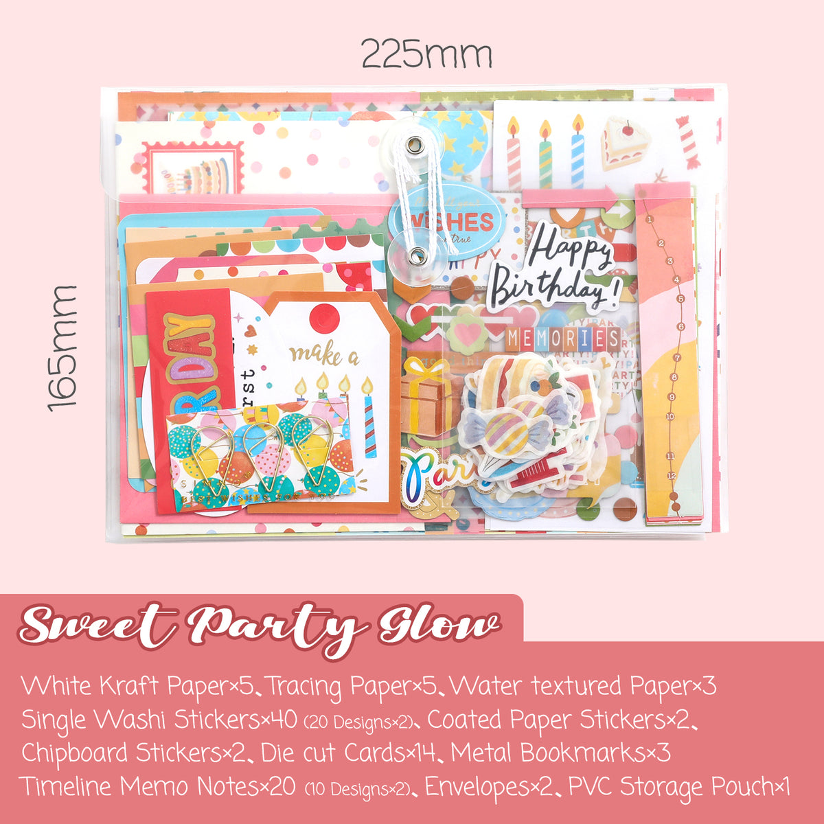 Set de papeleria XL-160 pzas