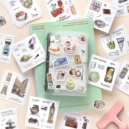 Librito de stickers papermate-25 hojas