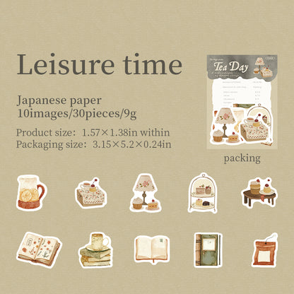 Stickers tea day-20 pzas