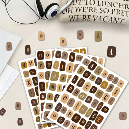 Set de stickers abecedario-20 planchas