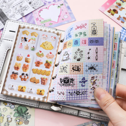 Libro de stickers estilo japones inspiration vitality-30 hojas