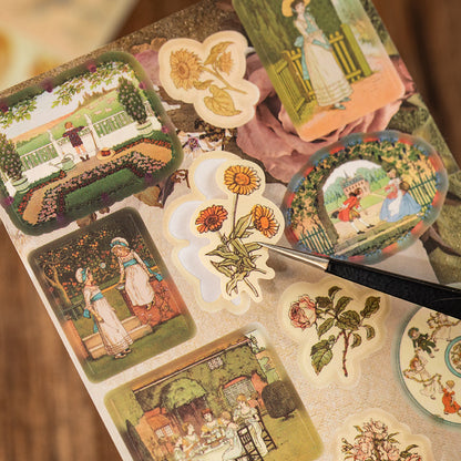 Librito de stickers old carnival tour-30 pzas