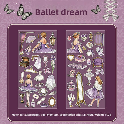 Set de stickers fantasy-2 planchas