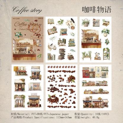 Revista stickers gentlee series-10 hojas