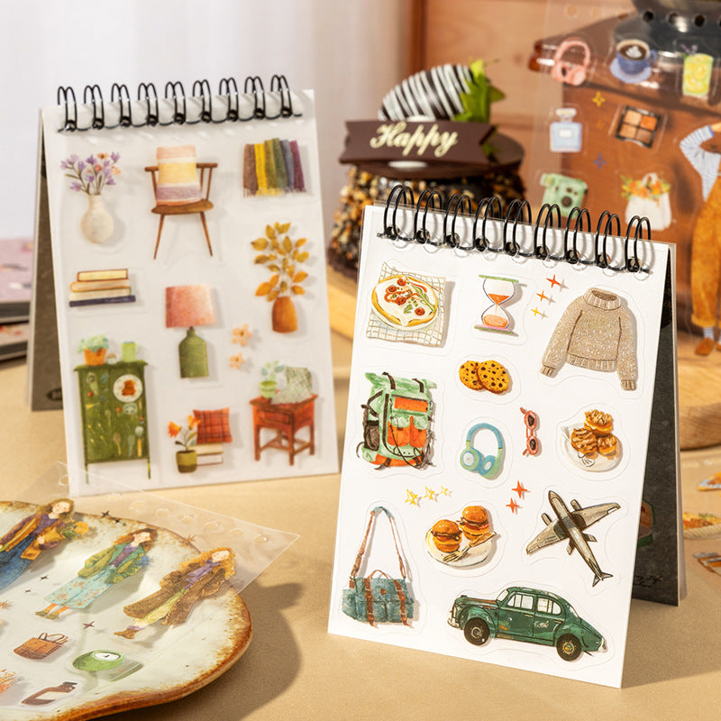 Libro de stickers dream pursuit life-20 hojas