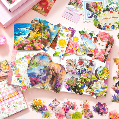 Set de papeleria Blooming Spring-128 pzas