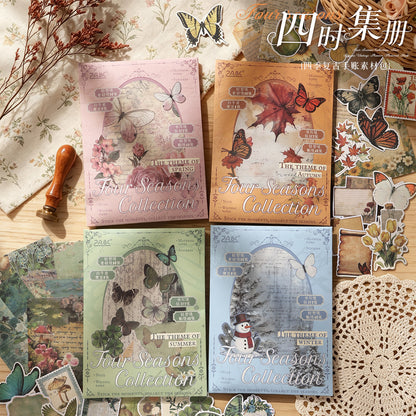 Set de papeleria Four seasons collection-100 pzas